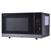 Sharp YCPS204AES mikrovalovna pečica Črna, Srebro Samo mikrovalne Delovna plošča 20 L 700 W