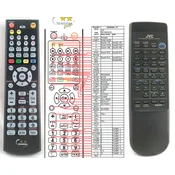 General JVC RM-SES20XU - združljiv daljinski upravljalnik znamke General