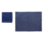 Tognana Set podmetaca i salveta Denim, Plavi