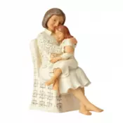 JIM SHORE Woman Sitting with Child Heartwood Creek - 6001558 Ostalo, 15 cm