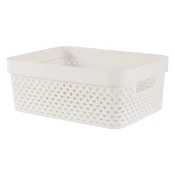 Bež plastična škatla za shranjevanje 36x27x14 cm Pure – Curver