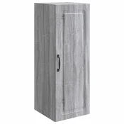 Vidaxl omara za steno Siva Sonoma 33 x 34,5 x 90 cm Inženirski les