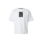 ADIDAS ORIGINALS Majica CAMO TEE TONGUE temno rjava/kaki/oliva/bela