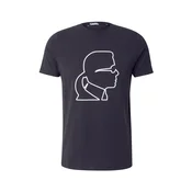 Karl Lagerfeld Majica marine/bela