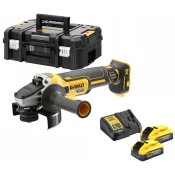 DeWalt AKUMULATORSKI KOTNI BRUSILNIK 125 MM XR 2*5,0AH POWERSTA