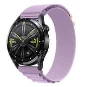 BStrap Nylon Loop pašček za Samsung Galaxy Watch 42mm, lavender