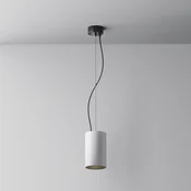 Maytoni LED viseča svetilka Efir, bela, O 9,5 cm, 25 W, 38° - Dnevna soba/jedilnica - Sodobni - bela, črna - Aluminij
