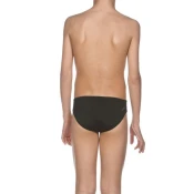 Boys swimsuit arena solid brief junior black 29