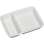Gastro kvadratni dvodelni krožnik 2/3 + 1/3 23,2x17,6 cm