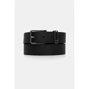Usnjen pas Armani Exchange moški, črna barva, XM001695 AF17387