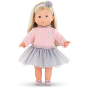 Lutka za oblaćenje Priscille Party Night Ma Corolle plava kosa i plave trepćuće oči, veličina 36 cm od 4 god