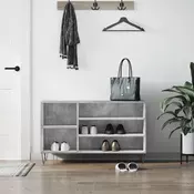 Vidaxl vidaXL Omarica za čevlje betonsko siva 102x36x60 cm