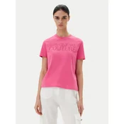 Versace Jeans Couture Majica 78HAHS04 Roza Regular Fit