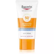 Eucerin Sun Sensitive Protect zaščitna krema za obraz SPF 50+ 50 ml