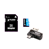 Xplore SPOMINSKA KARTICA SDHC 4v1 U3 64GB TYPE-C XP1415