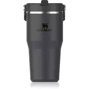 Stanley IceFlow™ Flip Straw Tumbler steklenica za vodo iz nerjavnega jekla Black 2.0 600 ml