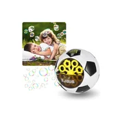 sarcia.eu Miločni mehurčki nogometna žoga, naprava za mehurčke + tekočina 4x10 ml