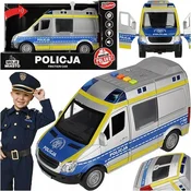 POLICIJSKI PATRULJNI AVTO AVTO POLIRANJE UKAZI ZVOK SIRENE