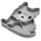 Melii Silicone Suction Plate krožnik s priseskom Bulldog 1 kos