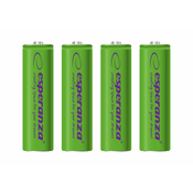 Esperanza eza104g esperanza akumulatorske baterije ni-mh aa 2000mah 4ks zelene