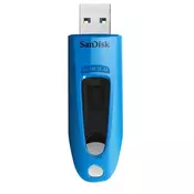 USB ključek 64GB Sandisk Ultra USB 3.0, moder