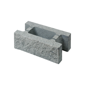 BETONSKI IZDELEK KOGRAD ZIDAK CEPLJEN SIV 50X25X19 CM