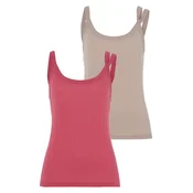 VIVANCE Top  siva / roza
