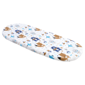 Medi Partners Fitted sheet for a stroller – cotton – Animals in the forest
