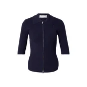 VERO MODA Pletena jopa VMHanna temno modra