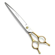 TAURO PRO LINE Makaze za šišanje pasa Curved, 20cm, Sive