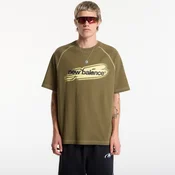 Majice New Balance Street Classics Distort T-Shirt Wakame XXL