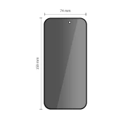 ZAŠČITNO STEKLO TECH-PROTECT GLASS SPY+ 2-PACK IPHONE 16 PRO MAX/17 PRO MAX PRIVACY