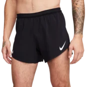 Kratke hlače Nike AeroSwift Mens Dri-FIT ADV 4 Brief-Lined Running Shorts Black/ Summit White M