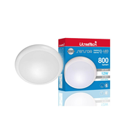 UltraTech Vodotesna LED plafoniera z mikrovalovnim senzorjem gibanja 12W 800lm 4000K IP65