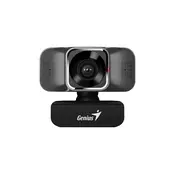 GENIUS Web kamera FaceCam Quiet siva