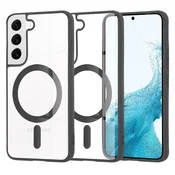 Ovitek Techsuit MagSafe Pro za Samsung Galaxy S22 - črn