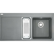 Fragranit korita FRANKE MTG 651-100 MYTHOS stonegrey velika posoda levo