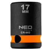 slomart NEO TOOLS Udarni nasadni ključ 1/2, 17 mm, Cr-Mo
