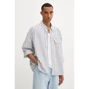Pamucna košulja Levis boja: bijela, relaxed, s button-down ovratnikom, 004GC