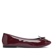 Balerinke Tommy Hilfiger Th Charm Patent Ballerina FW0FW09481 Bordo rdeča
