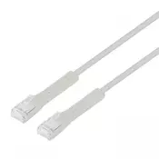 INTELLINET Patchkabel Flexi Cat6a F/FTP 2m 10G Kupfer, Siva