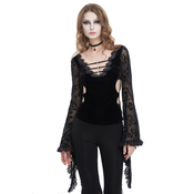 Gothic in punk ženska majica - Hanfu - DEVIL FASHION - TT258