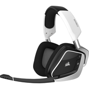 Corsair VOID RGB ELITE Wireless Slušalice Bežično Obruč za glavu Igranje Crno, Bijelo