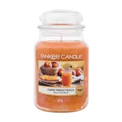YANKEE CANDLE Farm Fresh Peach dišeča svečka