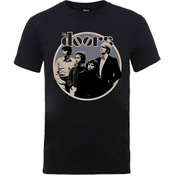 The Doors Majica Retro Circle Unisex Black S