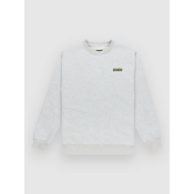 DC Patch It Crew Sweater light heather grey