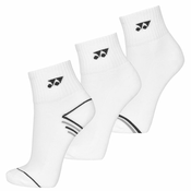 Carape za tenis Yonex Quarter Socks 3P - white