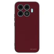 Silikonski črni ovitek za Xiaomi 17T - Burgundy red