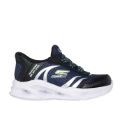 Skechers Patike za decake Meteor-Lights-Brisk-Beams, Slip-Ins, 403848N-NVBK, Teget