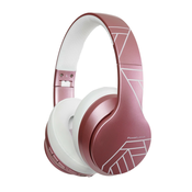 Bežične slušalice PowerLocus - P6 Matte, ružičaste